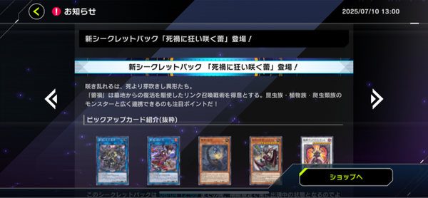 【速報】新シクパ「死禍」に狂い咲く蕾」登場！